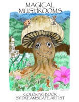 Mushroom Coloring Book