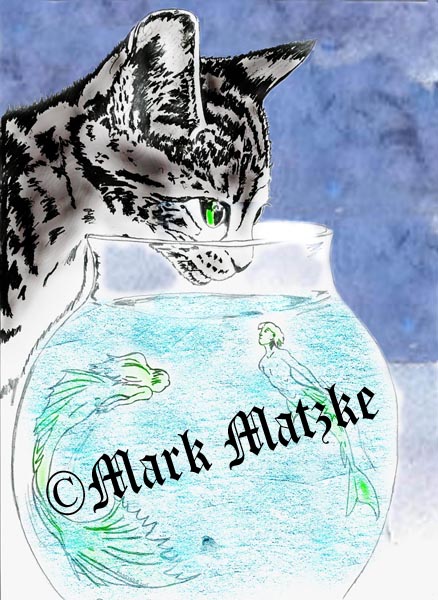 Cat and Fishbowl