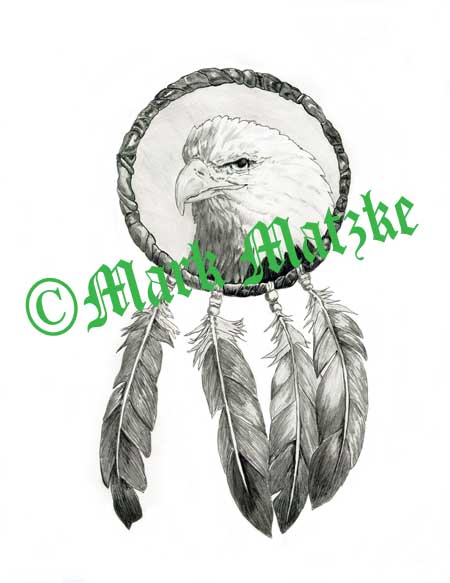 Eagle in Dreamcatcher