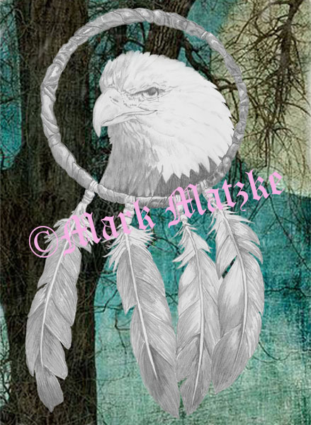 Eagle in Dreamcatcher