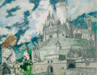 Walls of Minas Tirith (color edition)