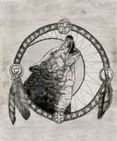 Dreamcatcher Wolf