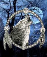Dreamcatcher Wolf color